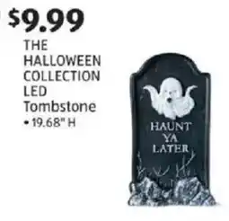 Aldi The halloween collection led Tombstone offer