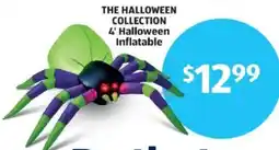 Aldi The halloween collection 4' halloween Inflatable offer