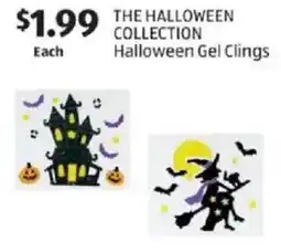 Aldi The halloween collection halloween gel clings offer