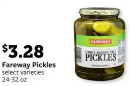 Fareway Fareway Pickles offer