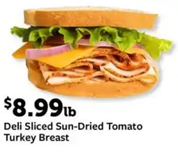 Fareway Deli Sliced Sun-Dried Tomato Turkey Breast offer