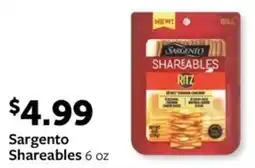 Fareway Sargento Shareables offer