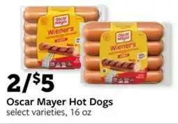 Fareway Oscar Mayer Hot Dogs offer