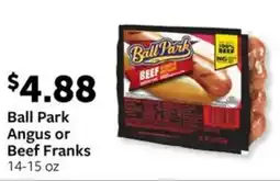 Fareway Ball Park Angus or Beef Franks offer