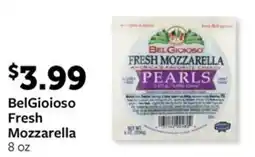 Fareway BelGioioso Fresh Mozzarella offer