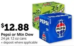 Fareway Pepsi or Mtn Dew offer