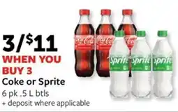 Fareway Coke or Sprite offer