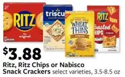 Fareway Ritz, ritz chips or nabisco snack crackers offer