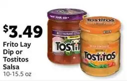 Fareway Frito Lay Dip or Tostitos Salsa offer