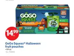 Lidl GoGo Squeez Halloween fruit pouches offer