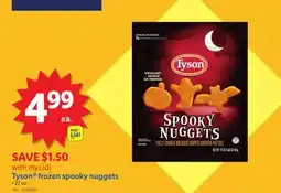 Lidl Tyson frozen spooky nuggets offer