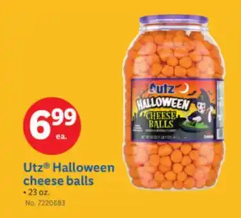 Lidl Utz Halloween cheese balls offer