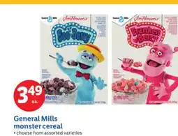 Lidl General Mills monster cereal offer