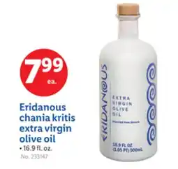 Lidl Eridanous chania kritis extra virgin olive oil offer