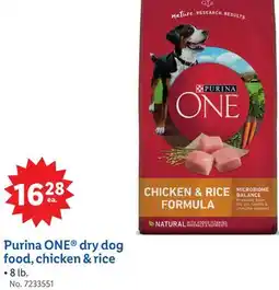 Lidl Purina ONE dry dog food, chicken & rice offer