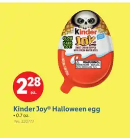 Lidl Kinder Joy Halloween egg offer
