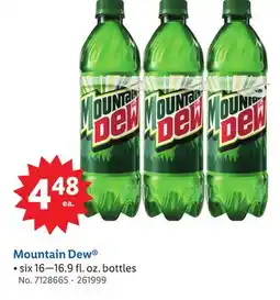 Lidl Mountain Dew offer