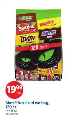 Lidl Mars fun sized cat bag, 120 ct offer