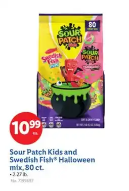 Lidl Sour Patch Kids and Swedish Fish Halloween mix, 80 ct offer