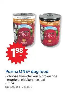 Lidl Purina ONE dog food offer