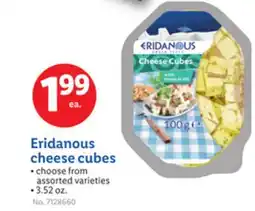 Lidl Eridanous cheese cubes offer