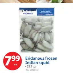 Lidl Eridanous frozen Indian squid offer