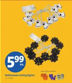 Lidl Halloween string lights offer