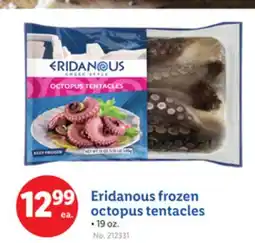 Lidl Eridanous frozen octopus tentacles offer