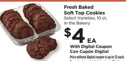 Food 4 Less Fresh Baked Soft Top Cookies offer