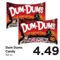 Food 4 Less Dum Dums Candy offer