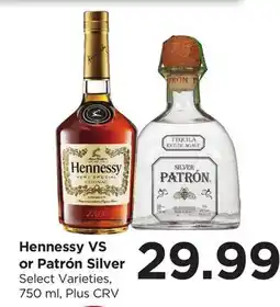 Food 4 Less Hennessy VS or Patrón Silver offer