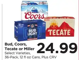 Food 4 Less Bud, Coors, Tecate or Miller offer
