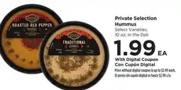 Food 4 Less Private Selection Hummus offer