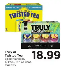 Food 4 Less Truly or Twisted Tea offer