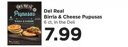 Food 4 Less Del Real Birria & Cheese Pupusas offer