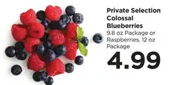 Food 4 Less Private Selection Colossal Blueberries offer