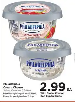Food 4 Less Philadelphia Cream Cheese offer