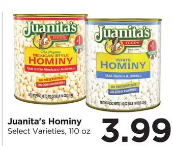 Food 4 Less Juanita's Hominy offer