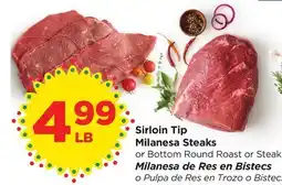 Food 4 Less Sirloin Tip offer