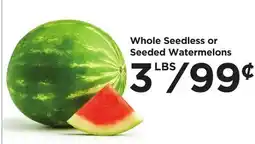 Food 4 Less Whole Seedless or Seeded Watermelons offer