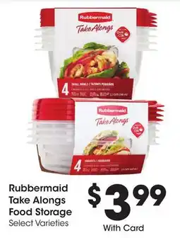 Ralphs Rubbermaid Take Alongs Food Storage offer
