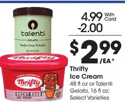 Ralphs Thrifty Ice Cream offer