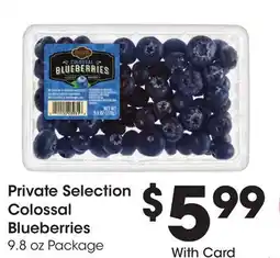 Ralphs Private Selection Colossal Blueberries offer