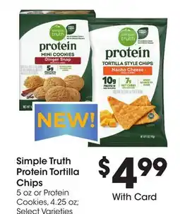 Ralphs Simple Truth Protein Tortilla Chips offer