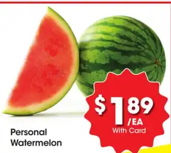 Ralphs Personal Watermelon offer
