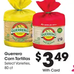 Ralphs Guerrero Corn Tortillas offer