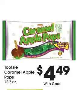 Ralphs Tootsie Caramel Apple Pops offer