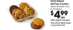 Ralphs Fresh Baked Soft Top Cookies offer