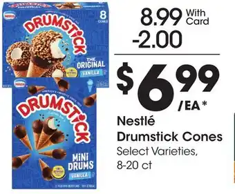 Ralphs Nestlé Drumstick Cones offer