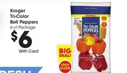 Ralphs Kroger Tri-Color Bell Peppers offer
